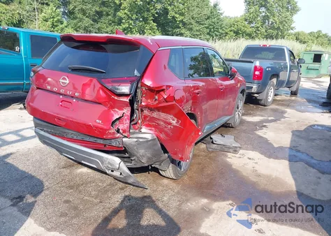 2023 Nissan Rogue Sl Fwd из США, поврежденный, VIN 5N1BT3CA9PC875782